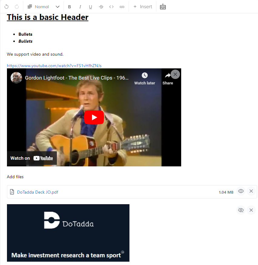 A search function within the DoTadda application.